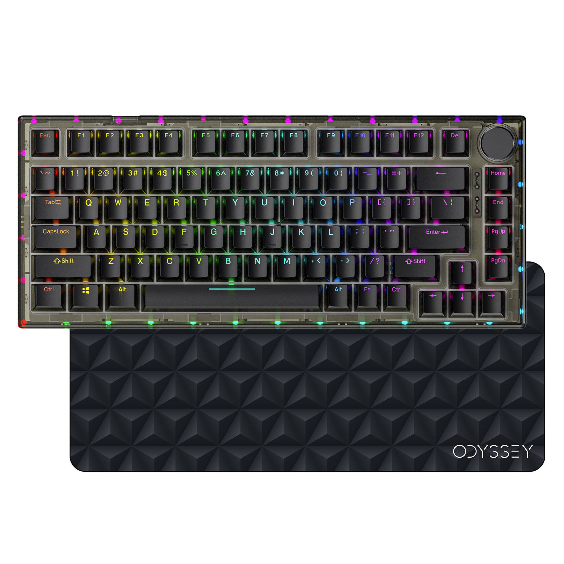 Mechanická klávesnice YKB 30 ODYSSEY + podložka YPM 30 – Dárek za 1 kč